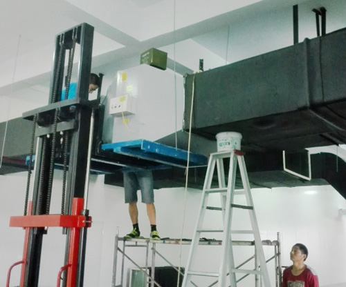 密云送风主管道杀菌消毒装置